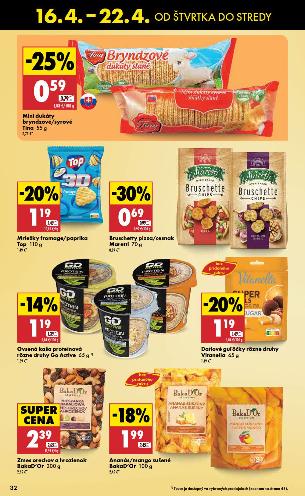 Leták Biedronka (16. 4. - 22. 4. 2026) - strana 32 z 48