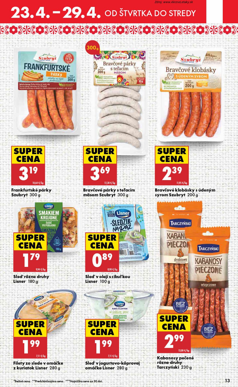 Leták Biedronka (23. 4. - 29. 4. 2026) - strana 13 z 48