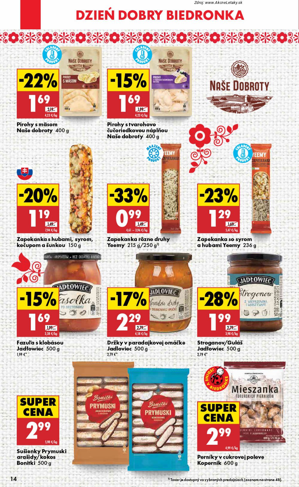 Leták Biedronka (23. 4. - 29. 4. 2026) - strana 14 z 48