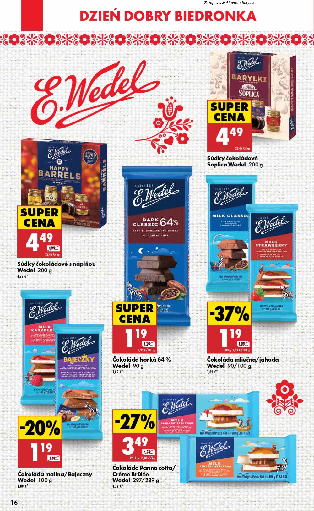 Leták Biedronka (23. 4. - 29. 4. 2026) - strana 16 z 48