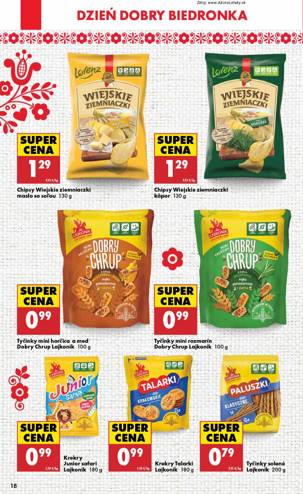 Leták Biedronka (23. 4. - 29. 4. 2026) - strana 18 z 48