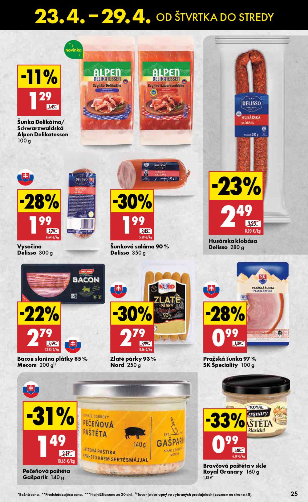 Leták Biedronka (23. 4. - 29. 4. 2026) - strana 25 z 48