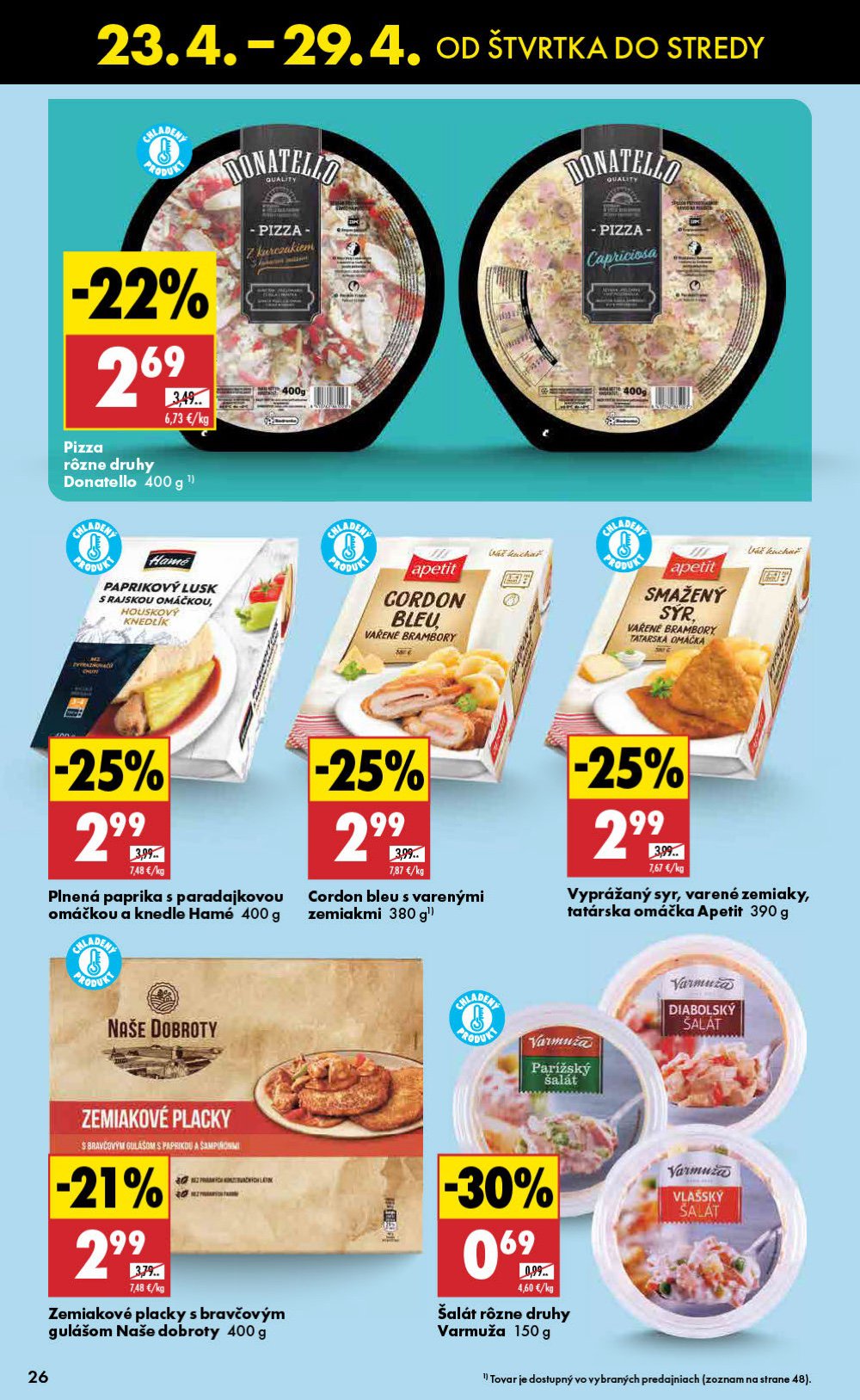 Leták Biedronka (23. 4. - 29. 4. 2026) - strana 26 z 48