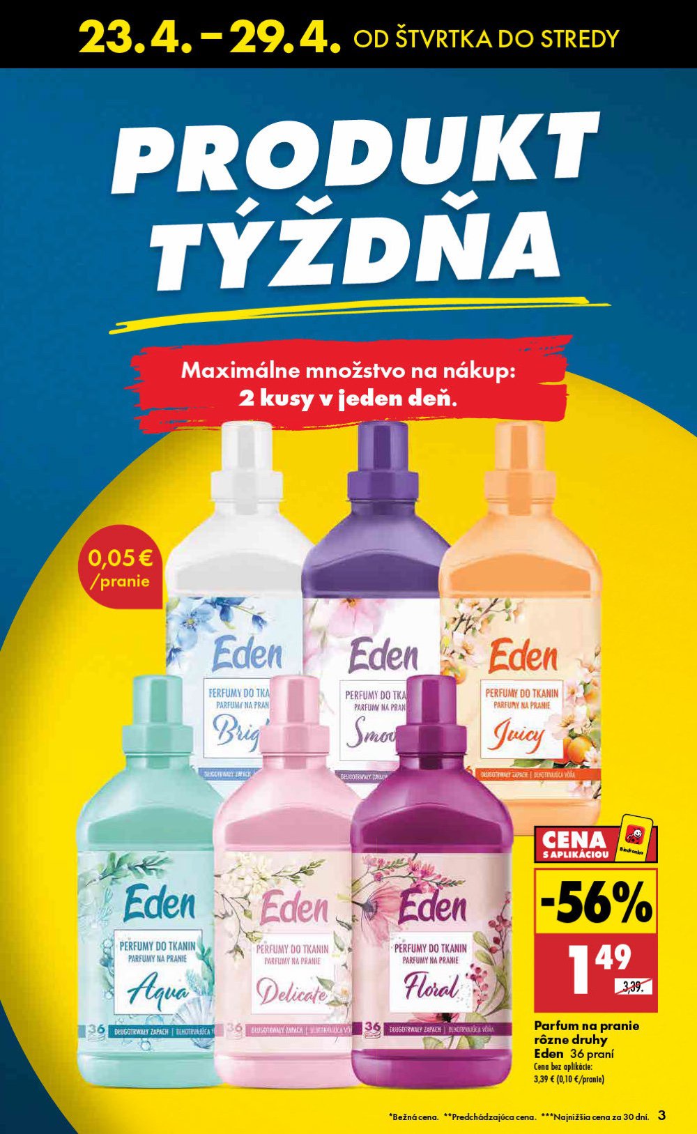 Leták Biedronka (23. 4. - 29. 4. 2026) - strana 3 z 48