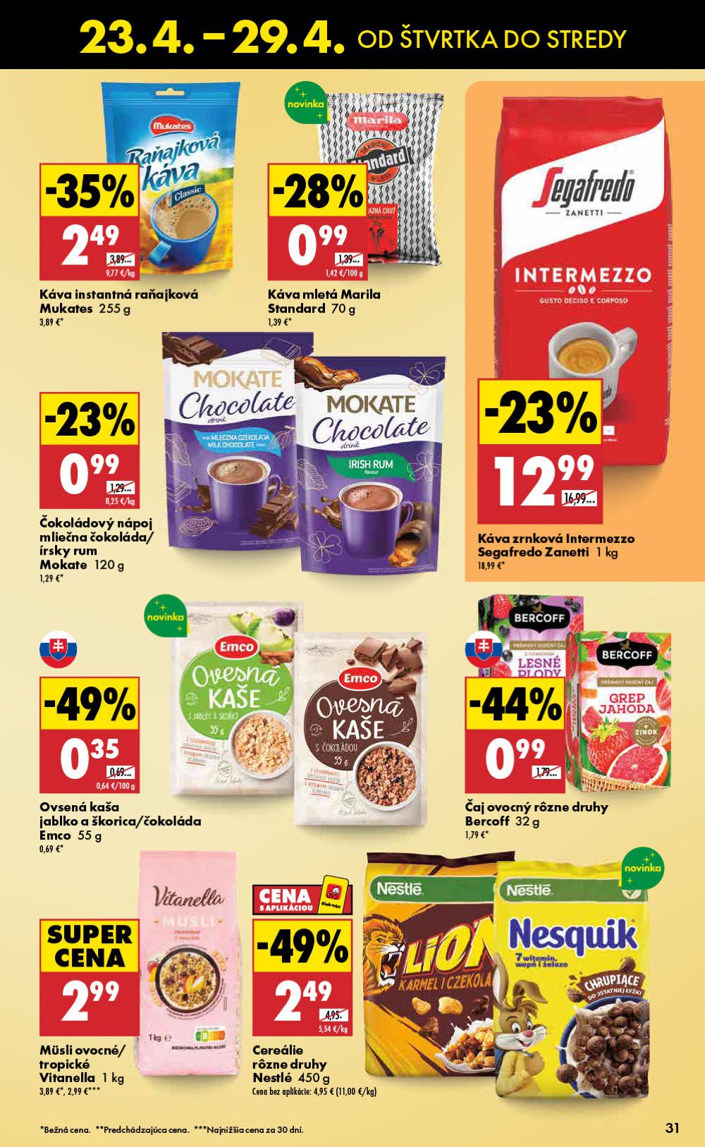Leták Biedronka (23. 4. - 29. 4. 2026) - strana 31 z 48