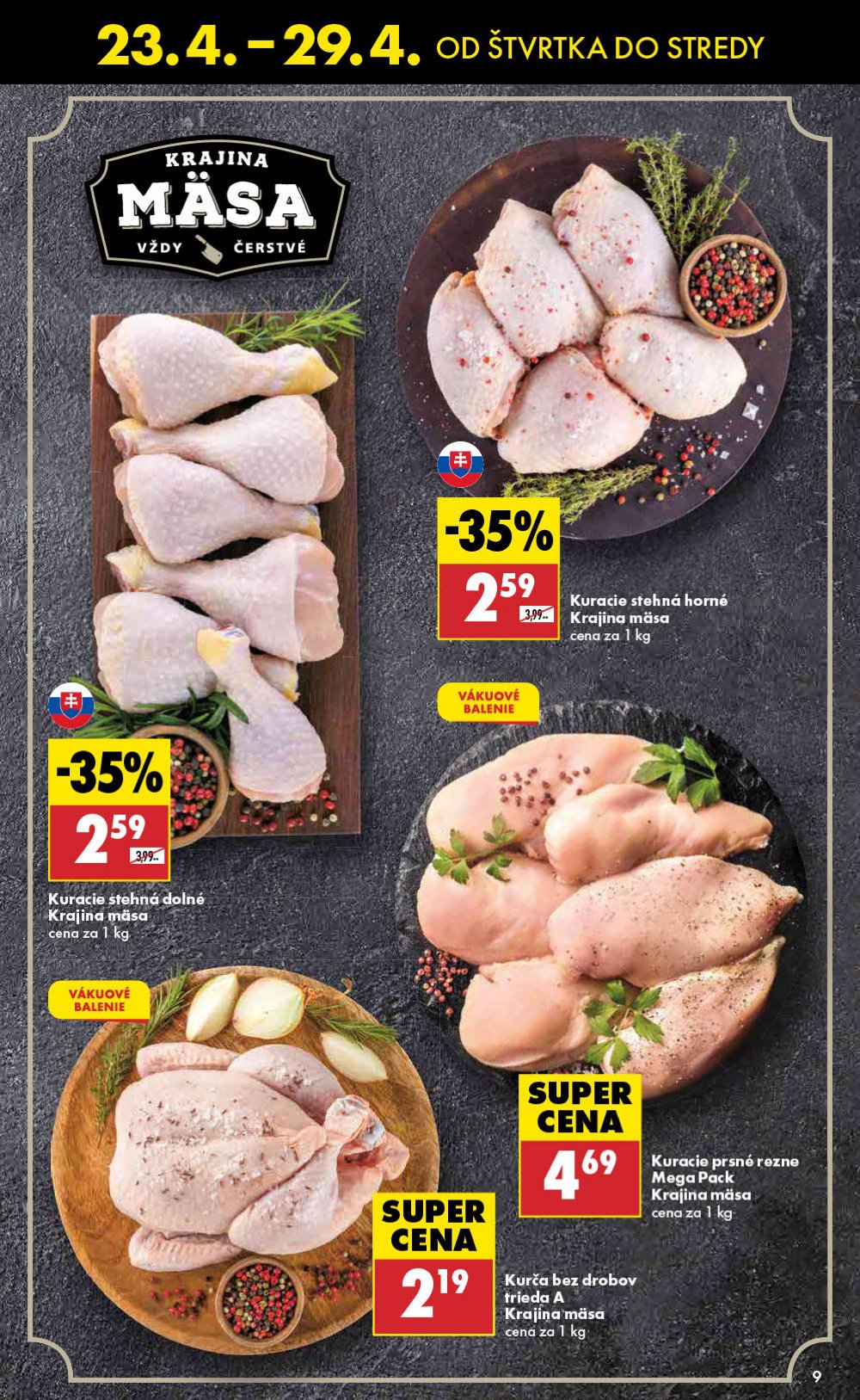 Leták Biedronka (23. 4. - 29. 4. 2026) - strana 9 z 48