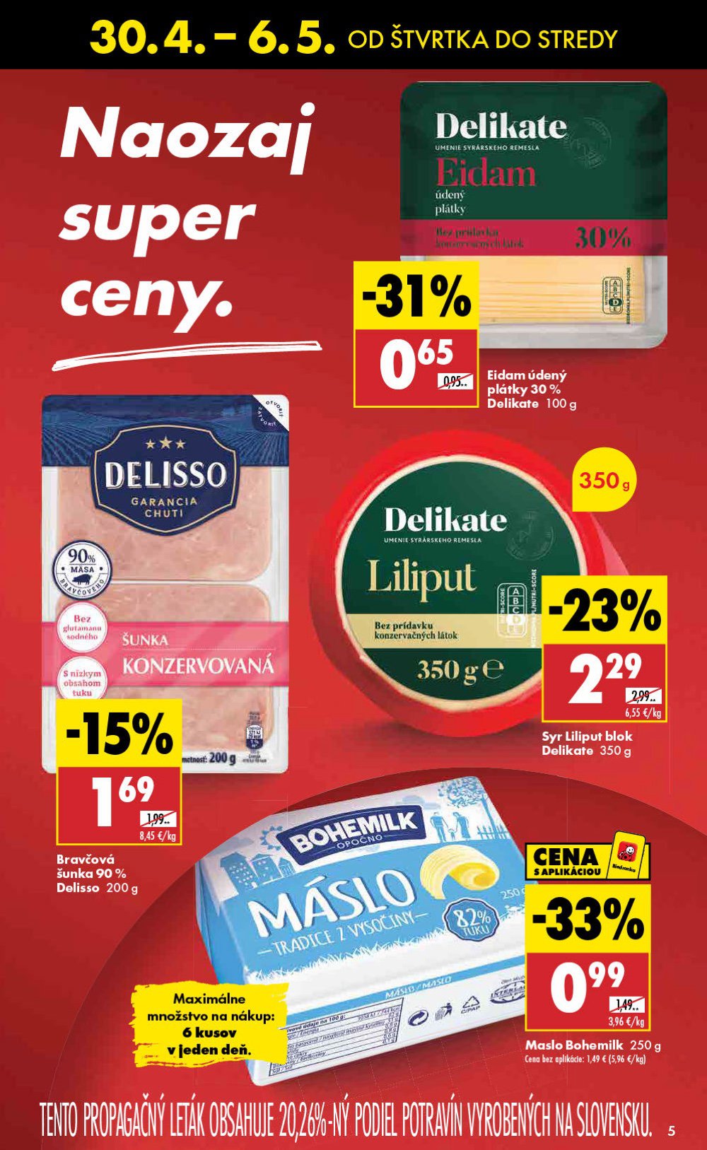 Leták Biedronka (30. 4. - 6. 5. 2026) - strana 5 z 48