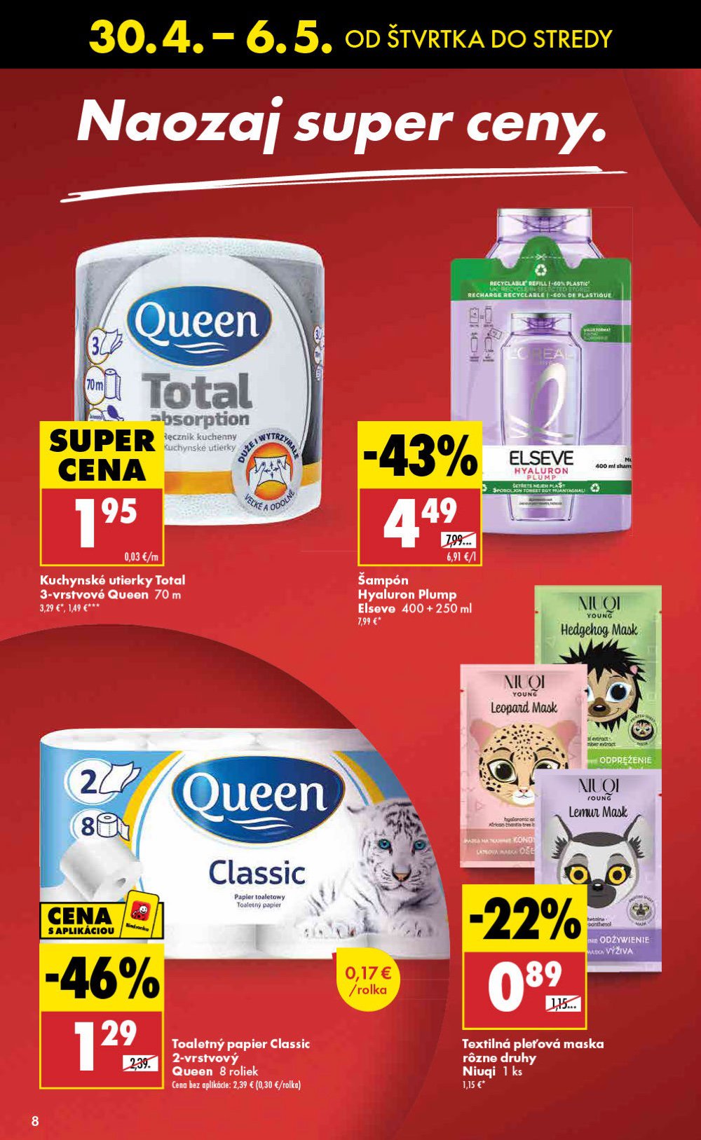 Leták Biedronka (30. 4. - 6. 5. 2026) - strana 8 z 48