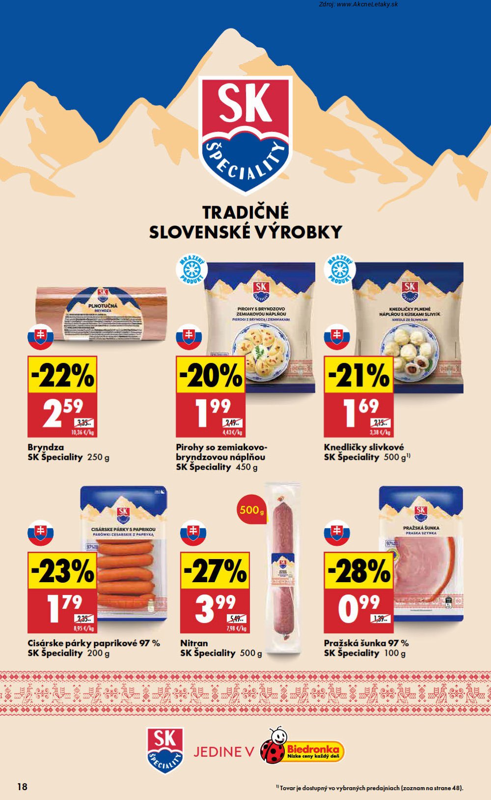 Leták Biedronka (14. 5. - 20. 5. 2026) - strana 18 z 48