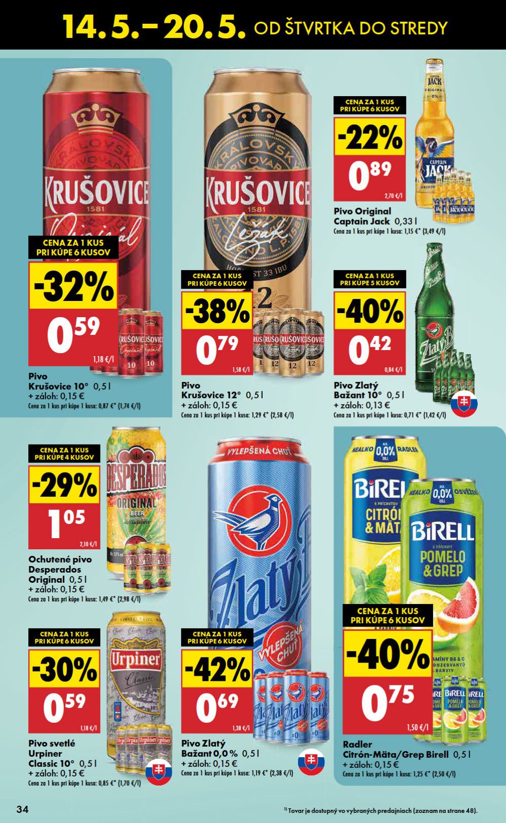 Leták Biedronka (14. 5. - 20. 5. 2026) - strana 34 z 48