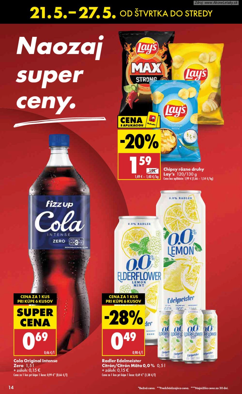 Leták Biedronka (21. 5. - 27. 5. 2026) - strana 14 z 48