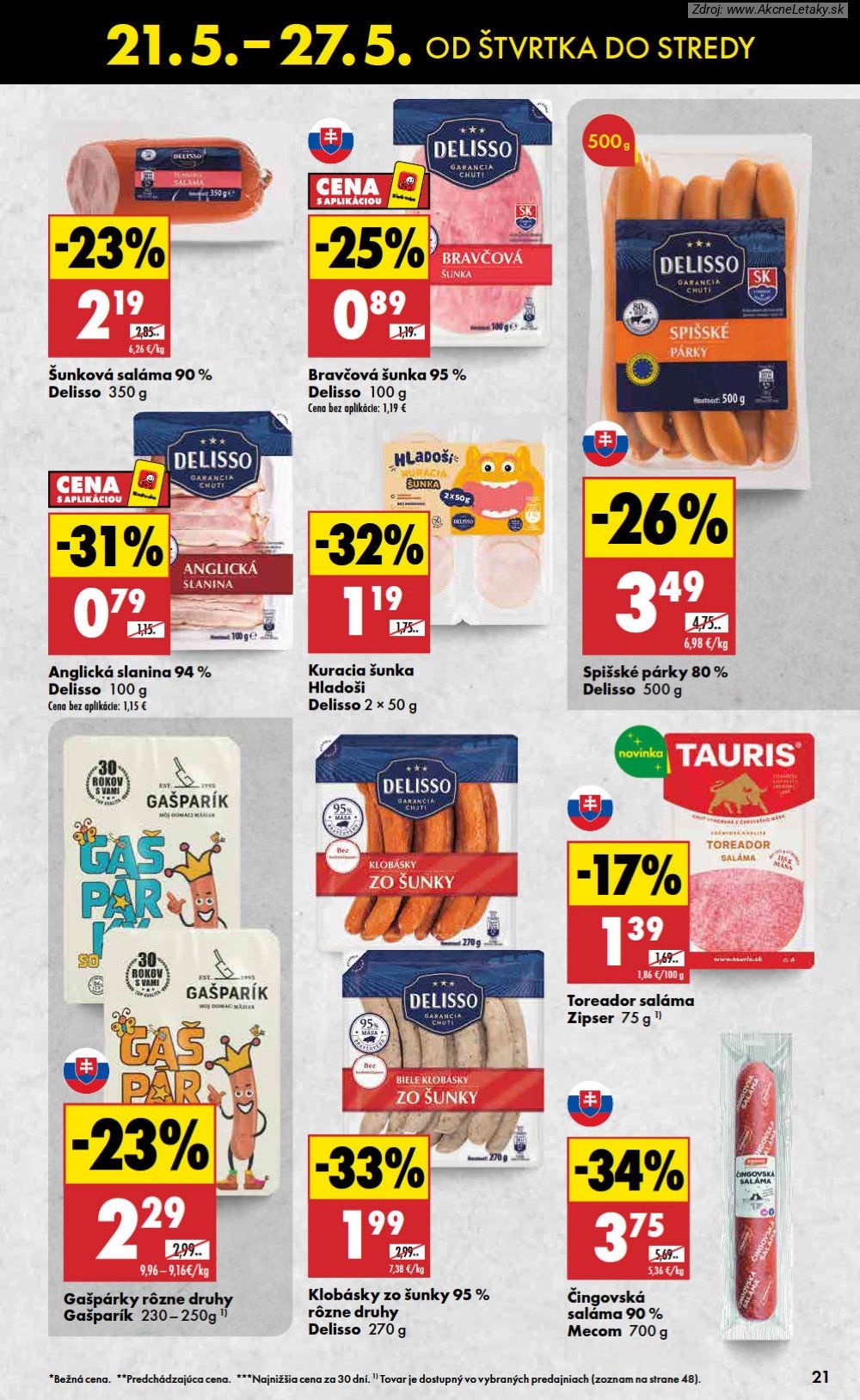 Leták Biedronka (21. 5. - 27. 5. 2026) - strana 21 z 48