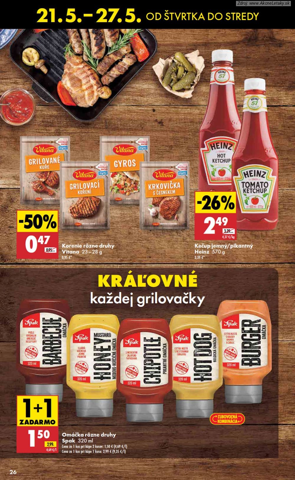Leták Biedronka (21. 5. - 27. 5. 2026) - strana 26 z 48