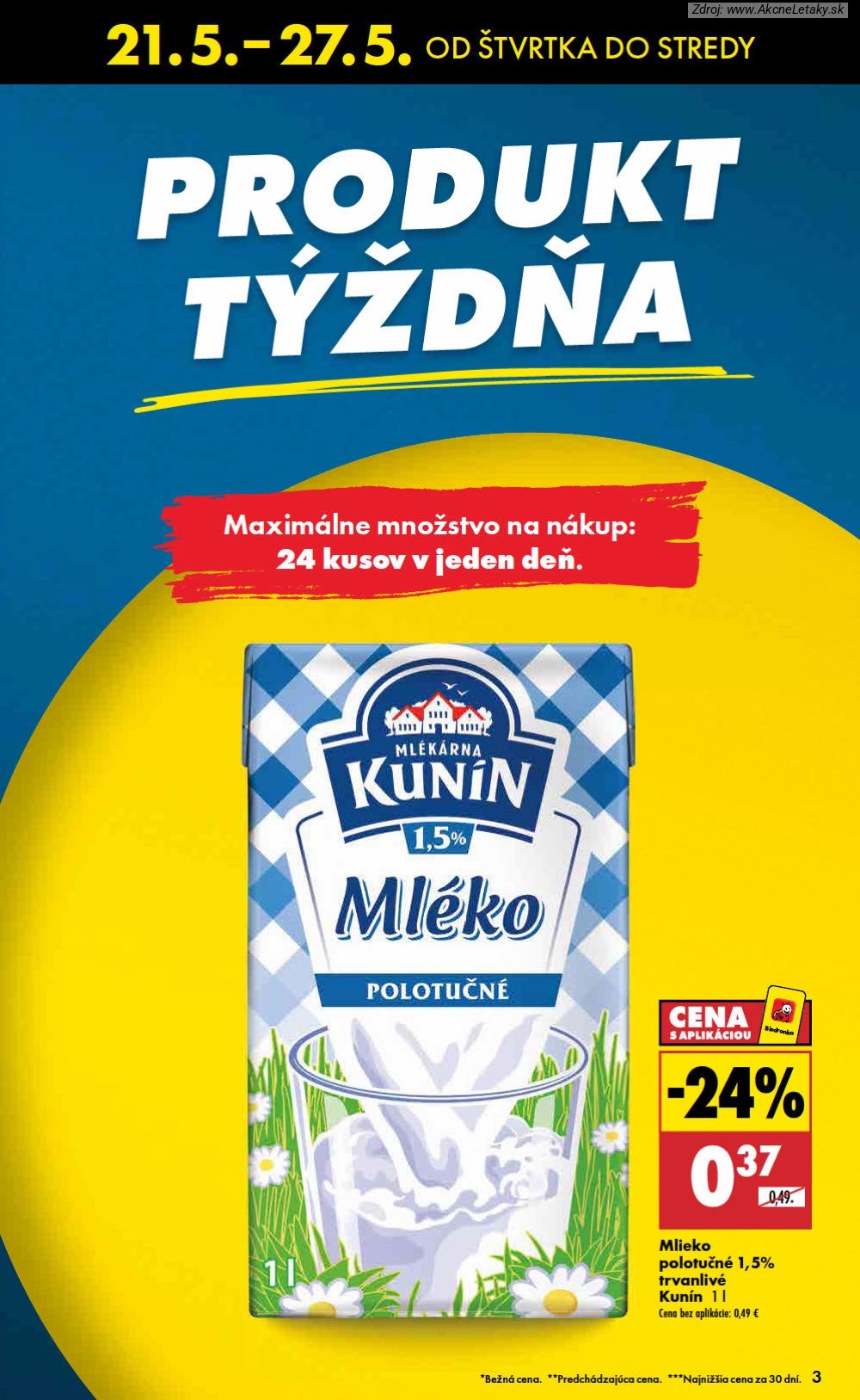 Leták Biedronka (21. 5. - 27. 5. 2026) - strana 3 z 48