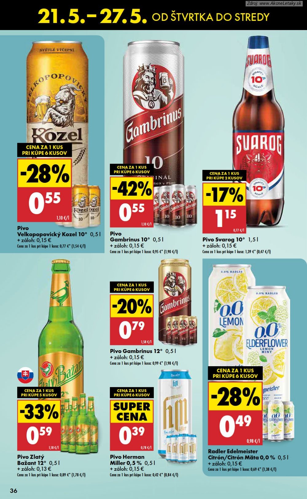 Leták Biedronka (21. 5. - 27. 5. 2026) - strana 36 z 48