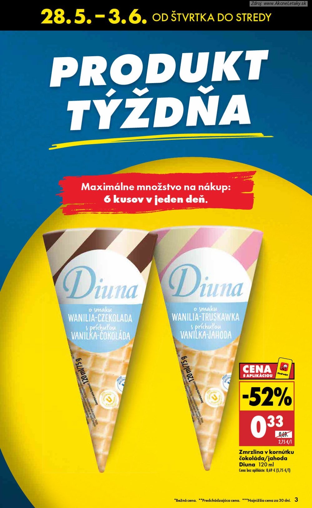Leták Biedronka (28. 5. - 3. 6. 2026) - strana 3 z 48