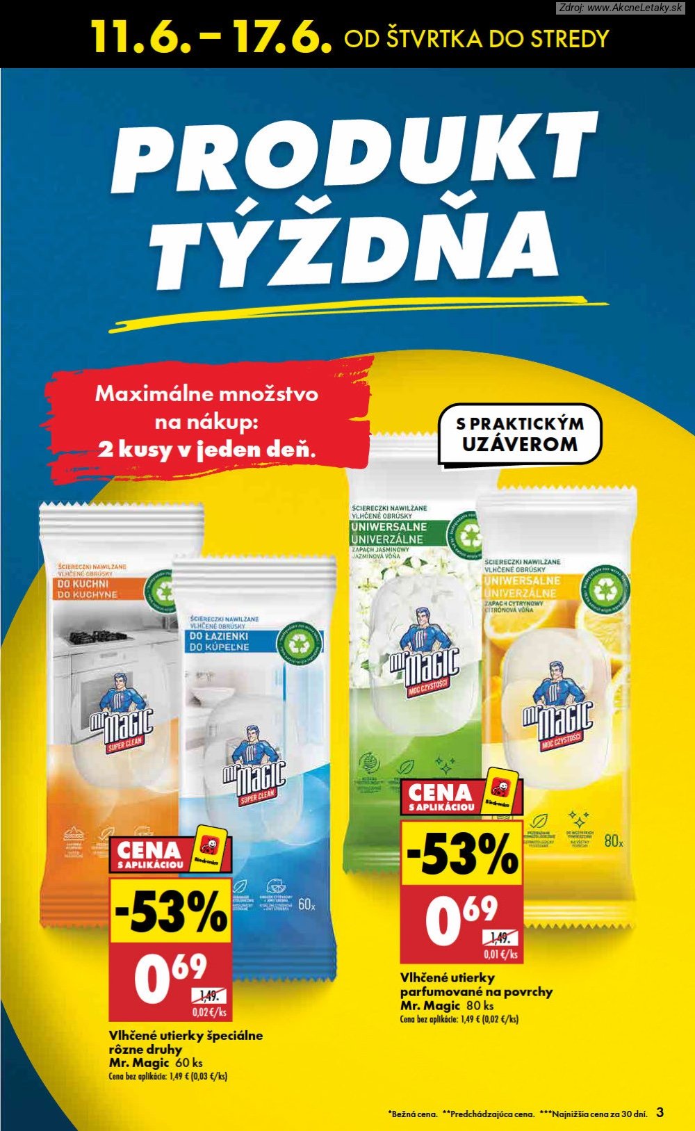 Leták Biedronka (11. 6. - 17. 6. 2026) - strana 3 z 48