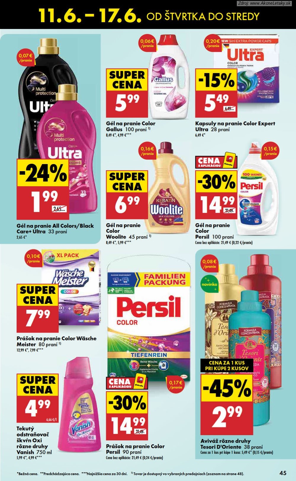Leták Biedronka (11. 6. - 17. 6. 2026) - strana 45 z 48
