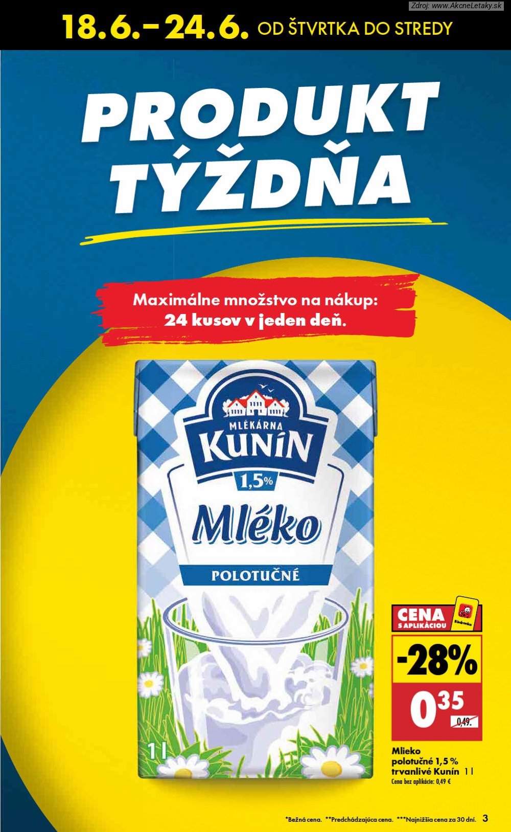 Leták Biedronka (18. 6. - 24. 6. 2026) - strana 3 z 48