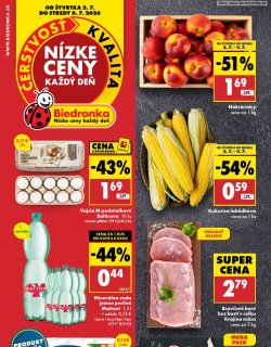 Neplatný leták s platnosťou 2. 7. - 8. 7. 2026