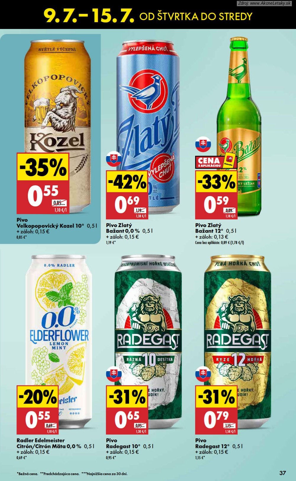 Leták Biedronka (9. 7. - 15. 7. 2026) - strana 37 z 48