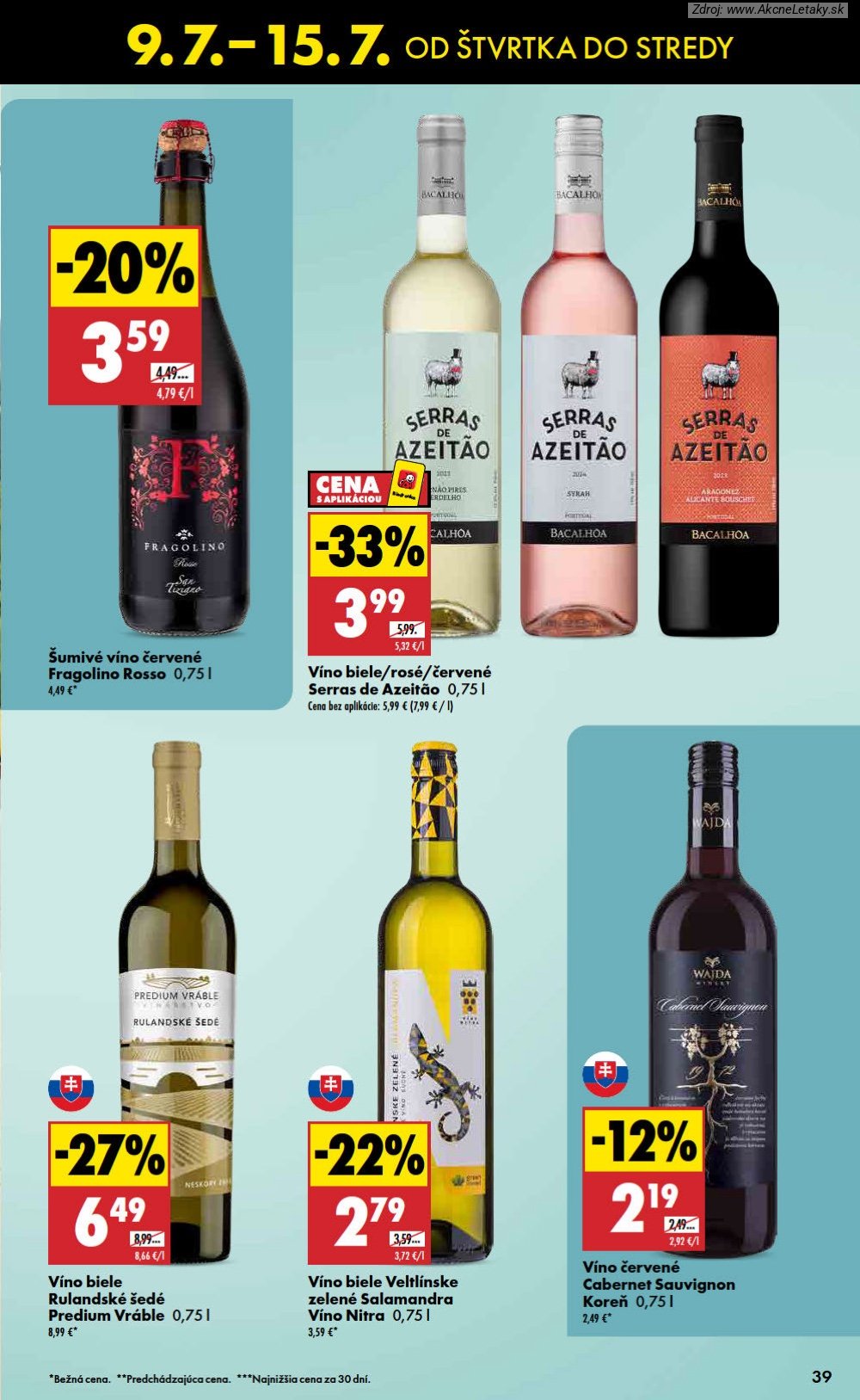 Leták Biedronka (9. 7. - 15. 7. 2026) - strana 39 z 48