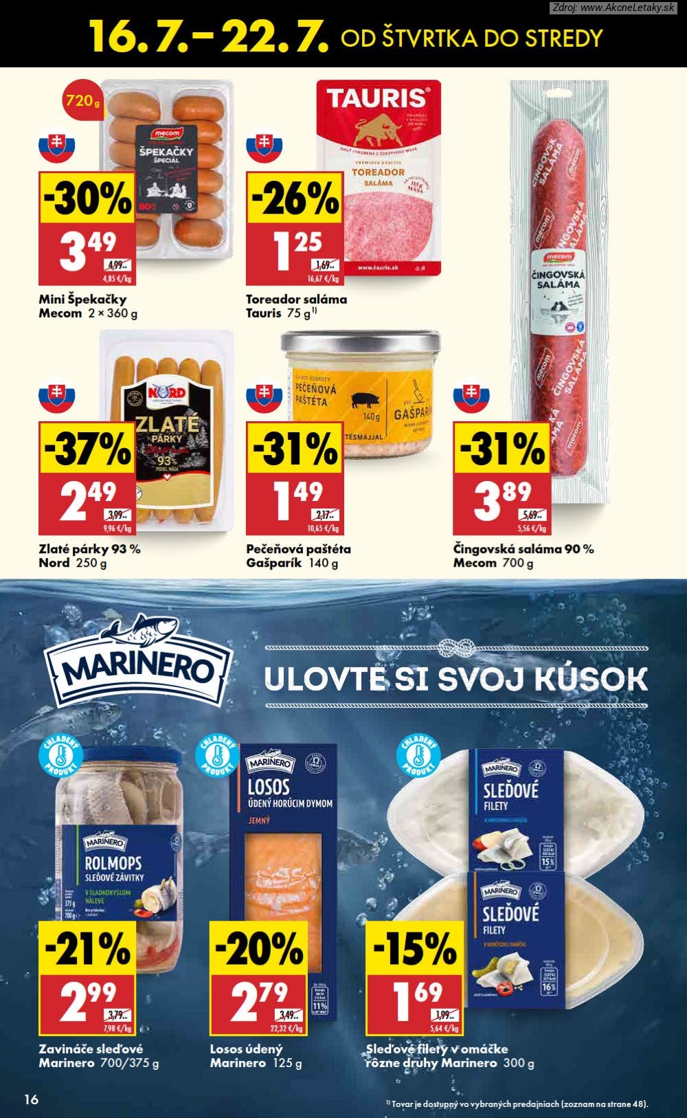 Leták Biedronka (16. 7. - 22. 7. 2026) - strana 16 z 48