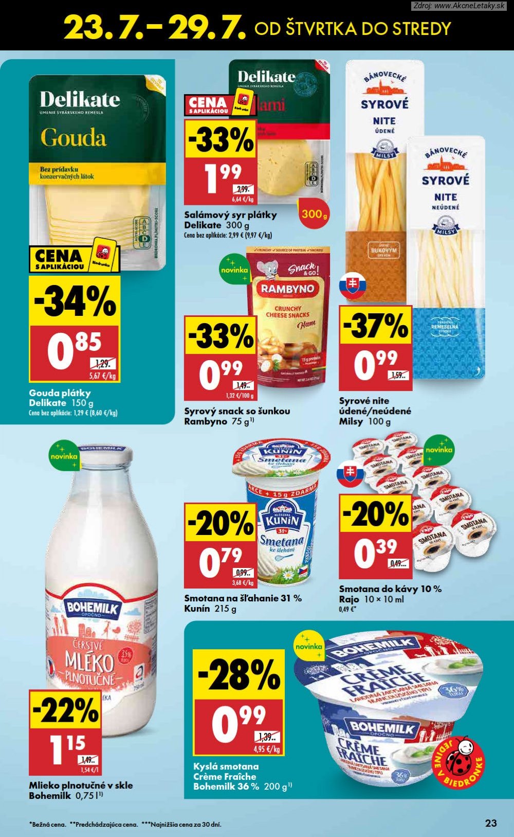 Leták Biedronka (23. 7. - 29. 7. 2026) - strana 23 z 48