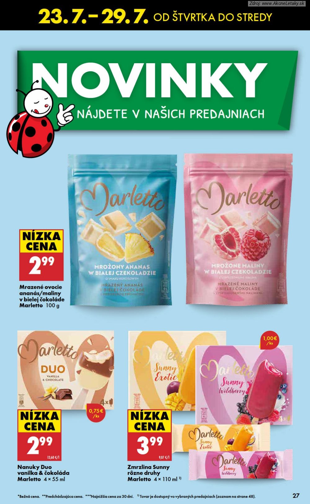 Leták Biedronka (23. 7. - 29. 7. 2026) - strana 27 z 48
