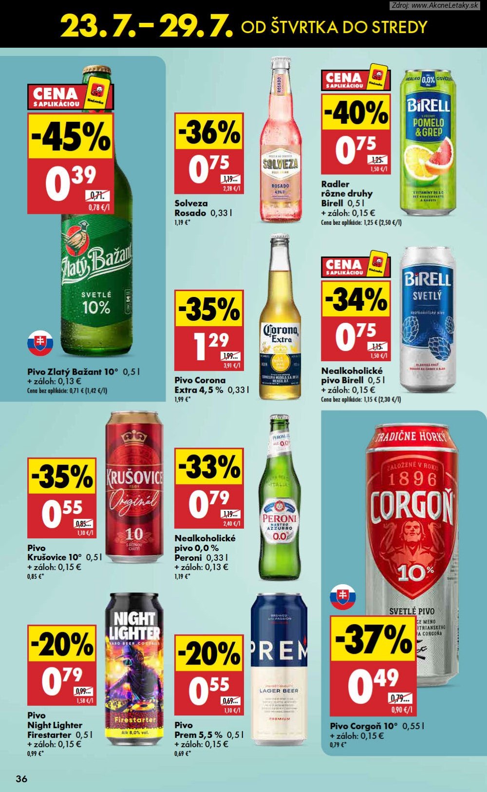 Leták Biedronka (23. 7. - 29. 7. 2026) - strana 36 z 48