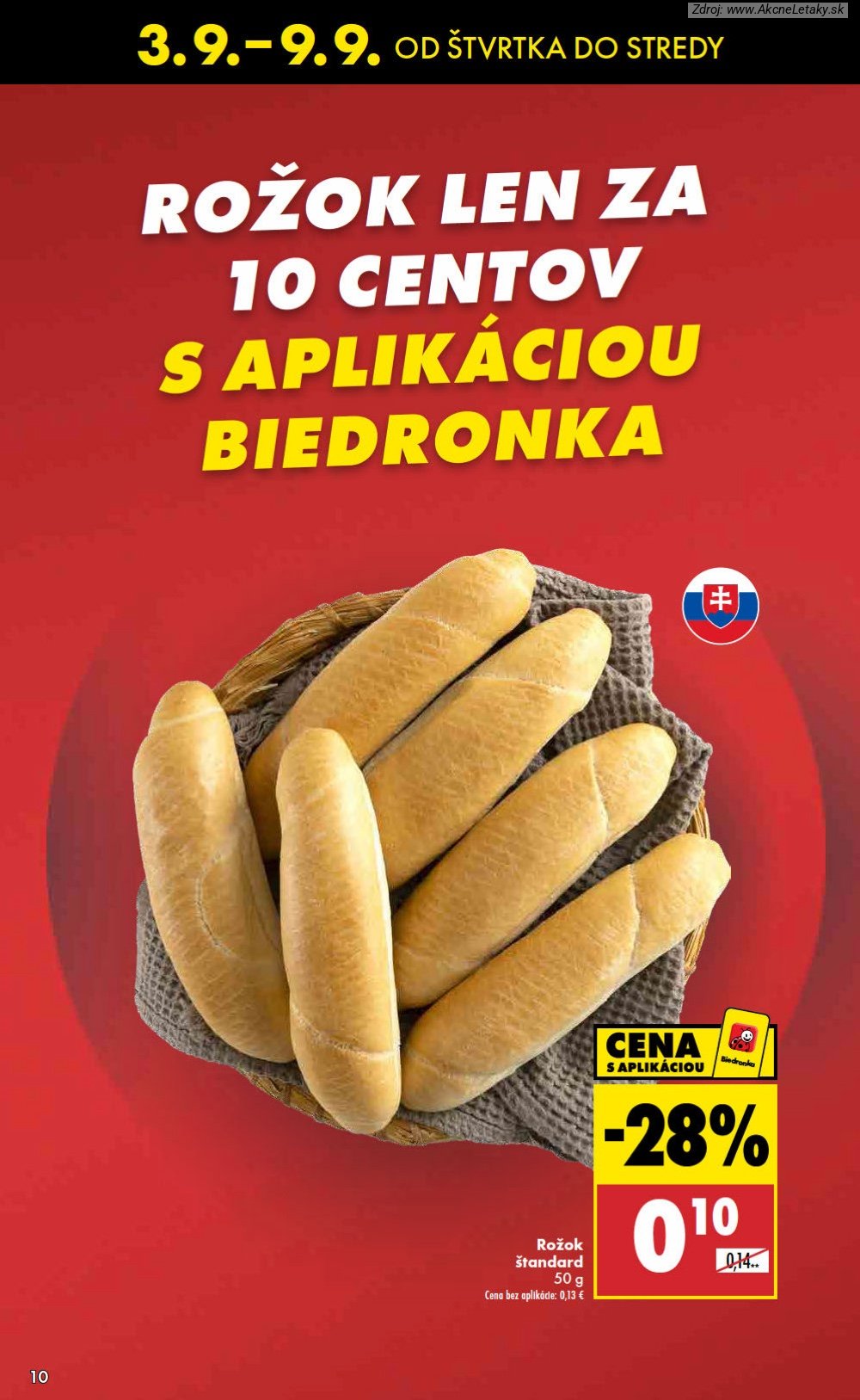 Leták Biedronka (3. 9. - 9. 9. 2026) - strana 10 z 48
