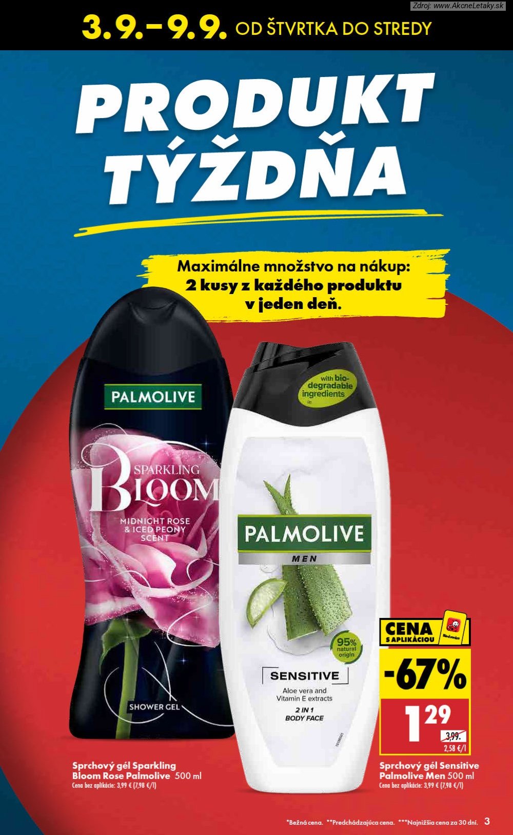 Leták Biedronka (3. 9. - 9. 9. 2026) - strana 3 z 48
