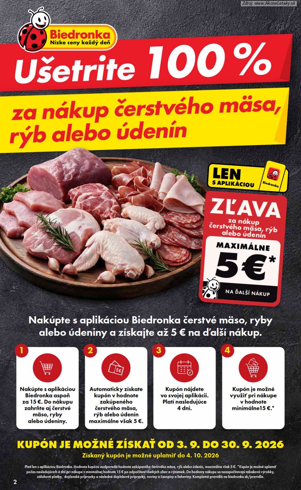 Leták Biedronka (17. 9. - 23. 9. 2026) - strana 2 z 48
