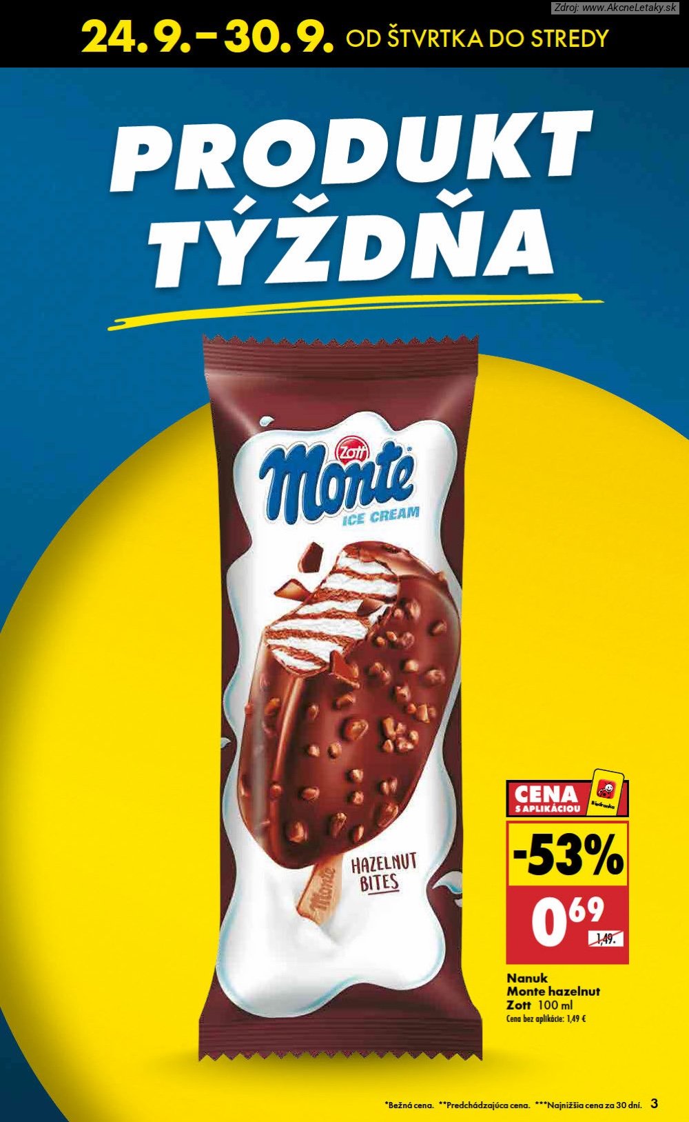 Leták Biedronka (24. 9. - 30. 9. 2026) - strana 3 z 48