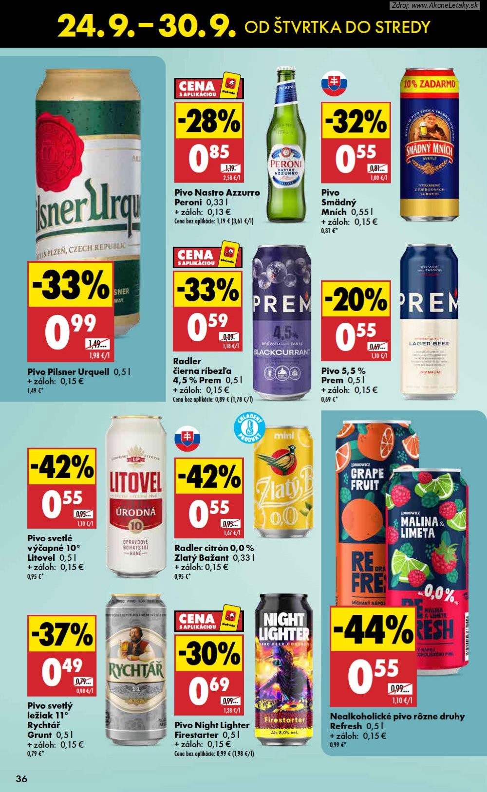 Leták Biedronka (24. 9. - 30. 9. 2026) - strana 36 z 48