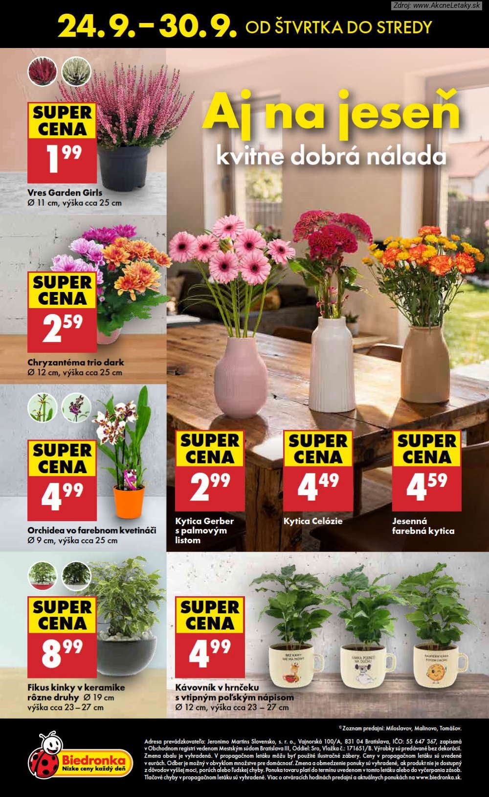 Leták Biedronka (24. 9. - 30. 9. 2026) - strana 48 z 48