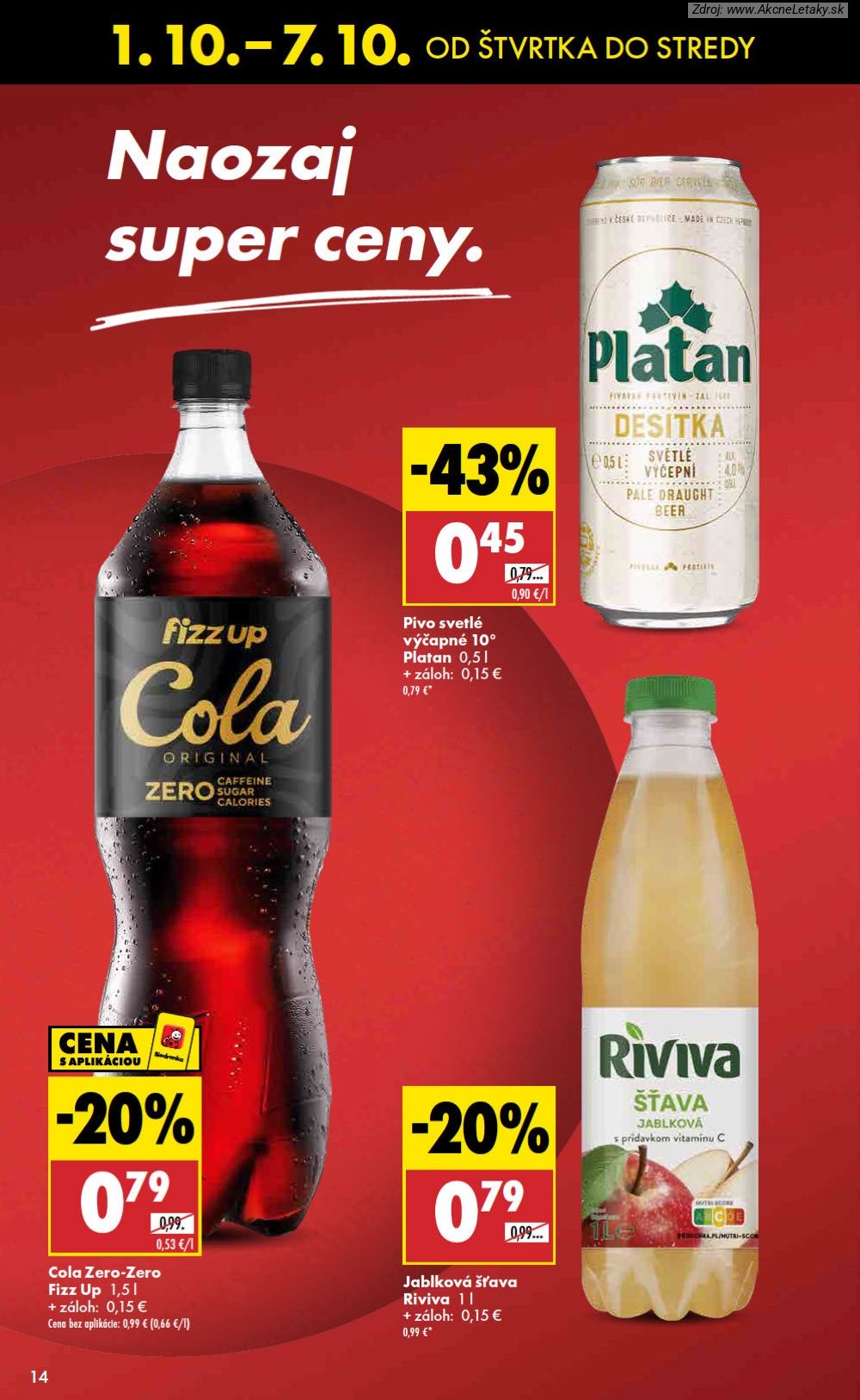 Leták Biedronka (1. 10. - 7. 10. 2026) - strana 14 z 48