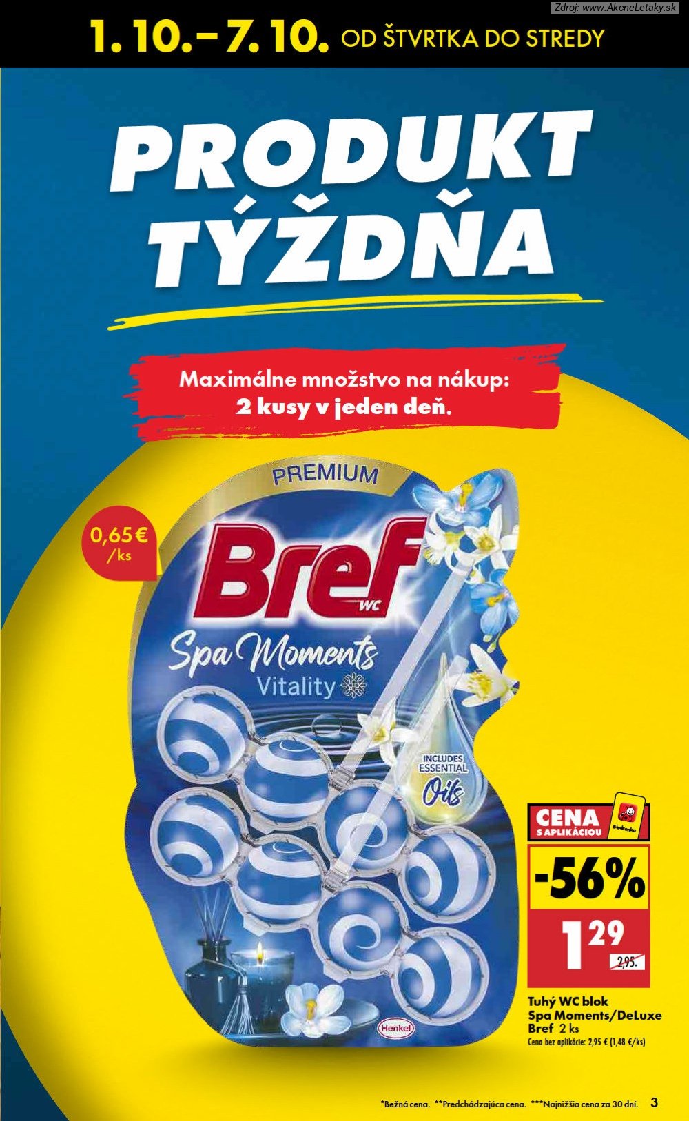 Leták Biedronka (1. 10. - 7. 10. 2026) - strana 3 z 48
