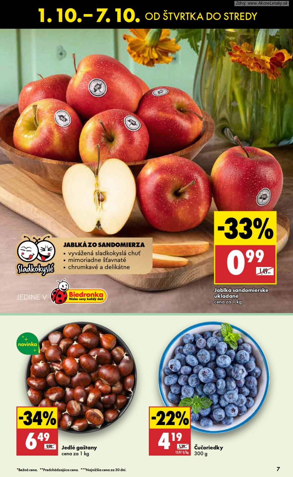 Leták Biedronka (1. 10. - 7. 10. 2026) - strana 7 z 48