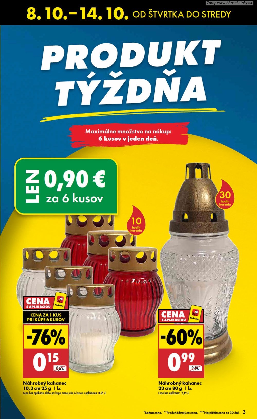 Leták Biedronka (8. 10. - 14. 10. 2026) - strana 3 z 48