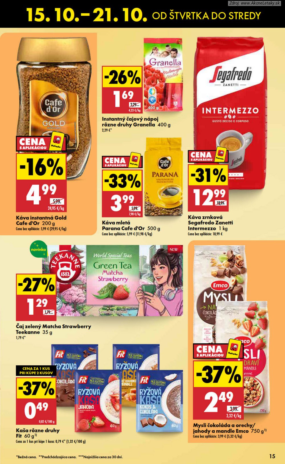 Leták Biedronka (15. 10. - 21. 10. 2026) - strana 15 z 48