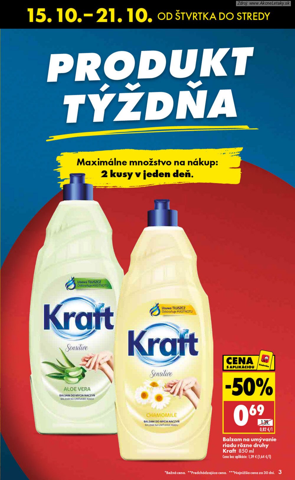 Leták Biedronka (15. 10. - 21. 10. 2026) - strana 3 z 48
