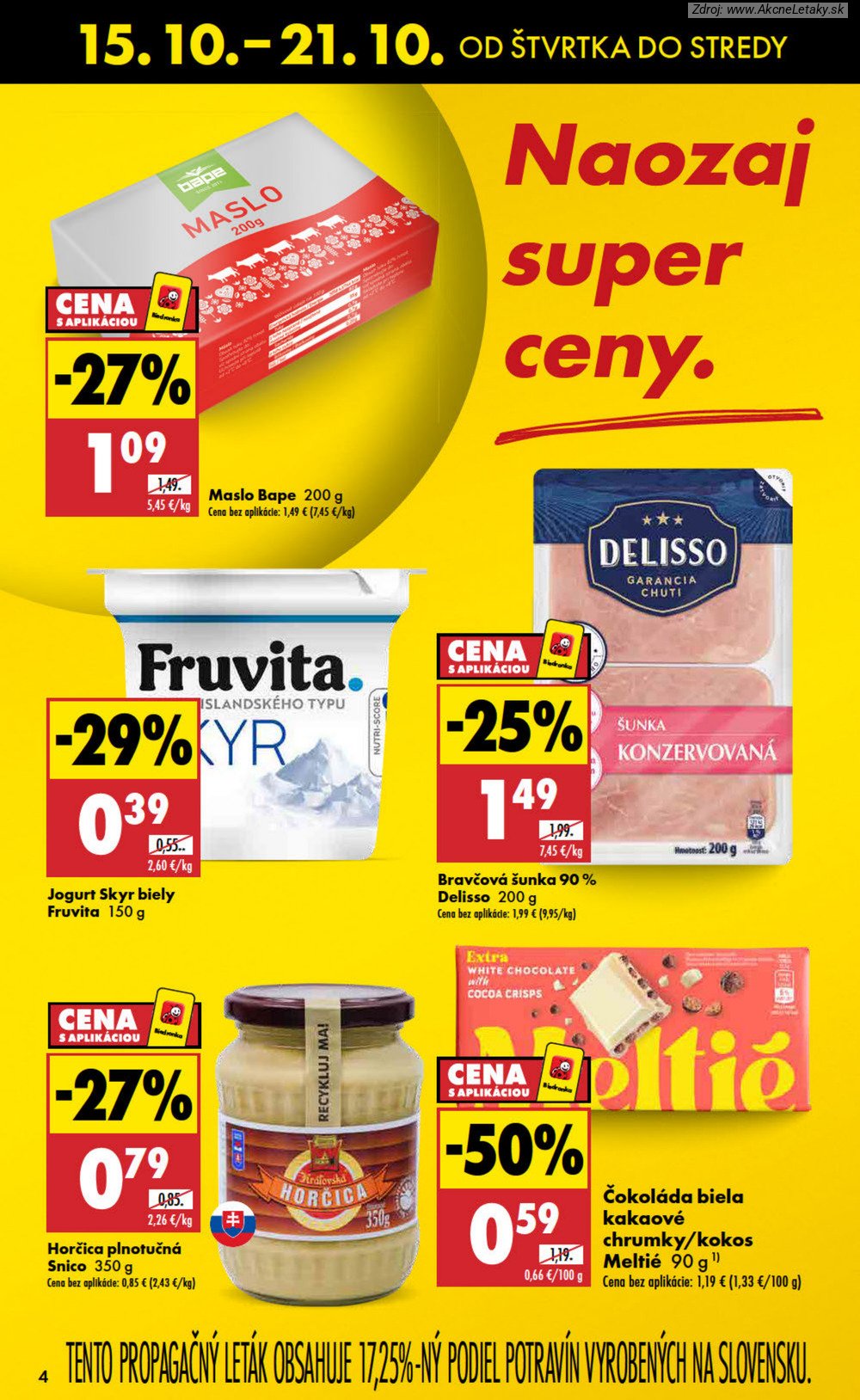 Leták Biedronka (15. 10. - 21. 10. 2026) - strana 4 z 48