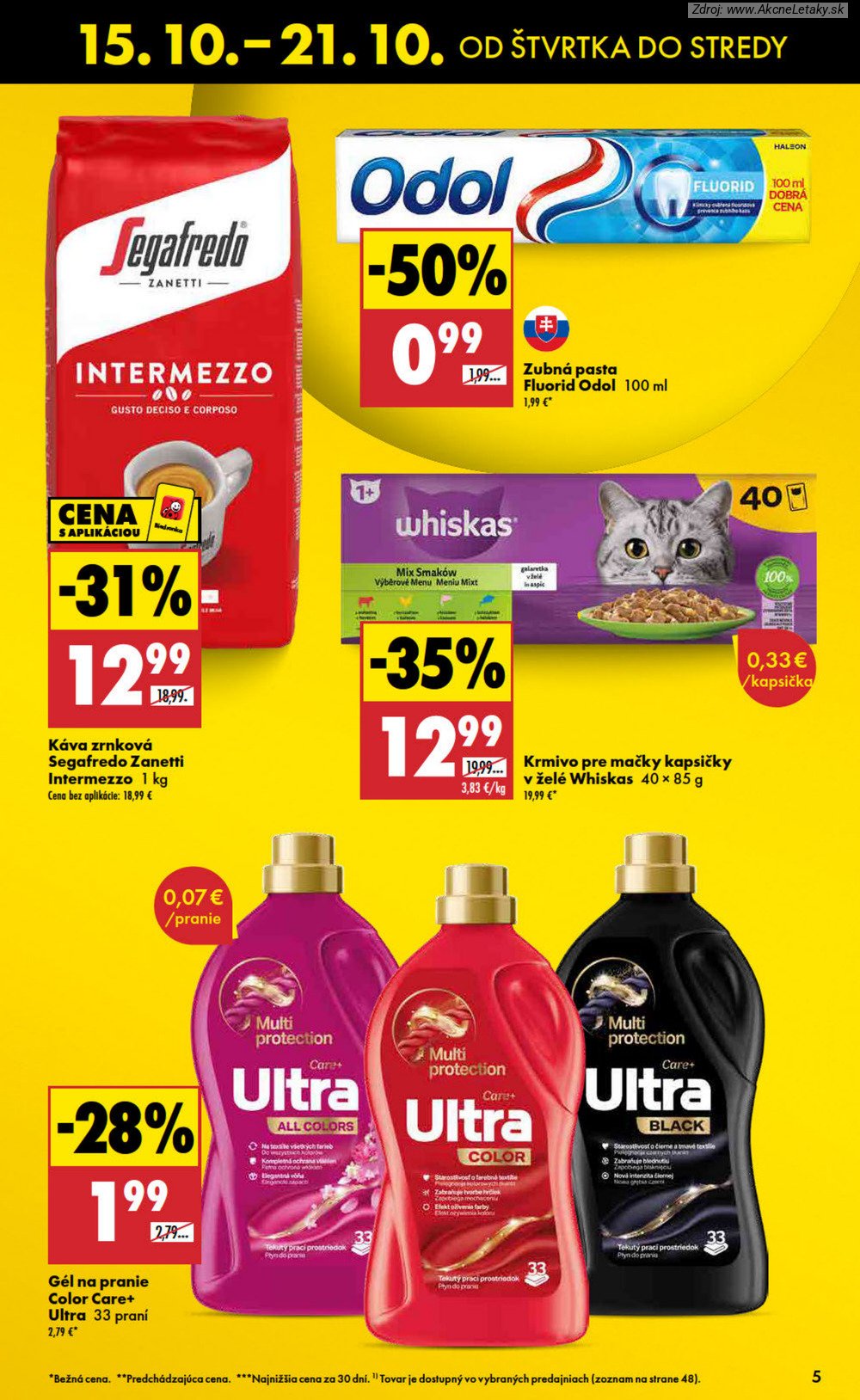 Leták Biedronka (15. 10. - 21. 10. 2026) - strana 5 z 48