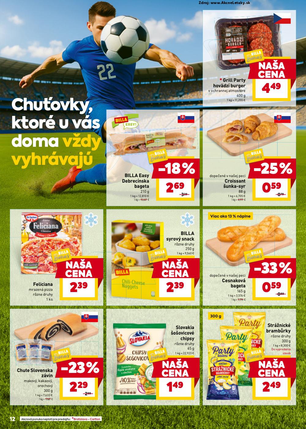 Leták Billa (11. 6. - 17. 6. 2025) - strana 12 z 24