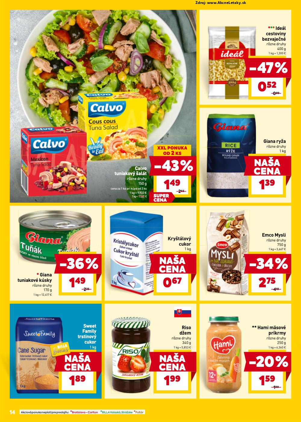 Leták Billa (11. 6. - 17. 6. 2025) - strana 14 z 24