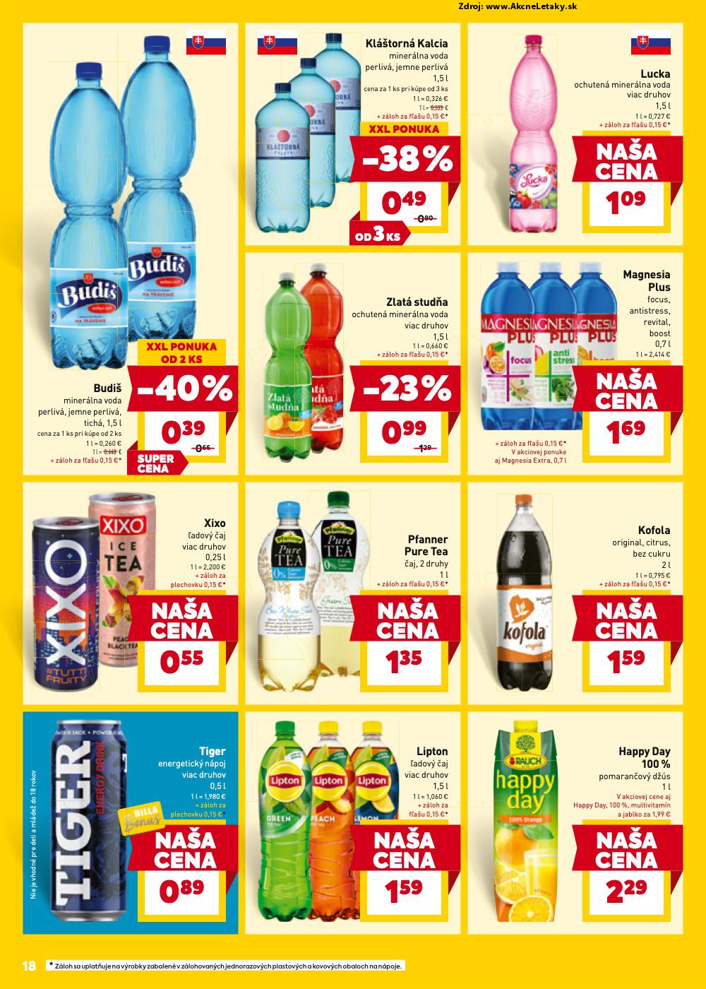 Leták Billa (11. 6. - 17. 6. 2025) - strana 18 z 24