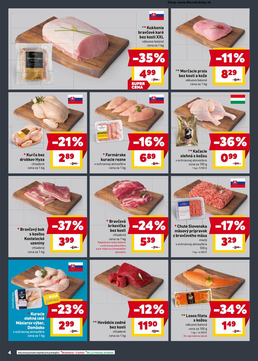 Leták Billa (11. 6. - 17. 6. 2025) - strana 4 z 24