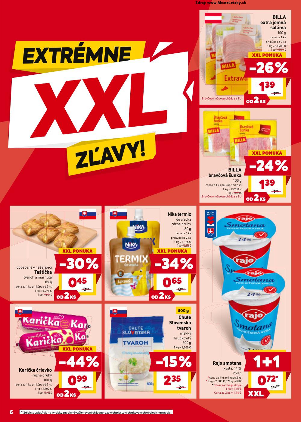 Leták Billa (11. 6. - 17. 6. 2025) - strana 6 z 24