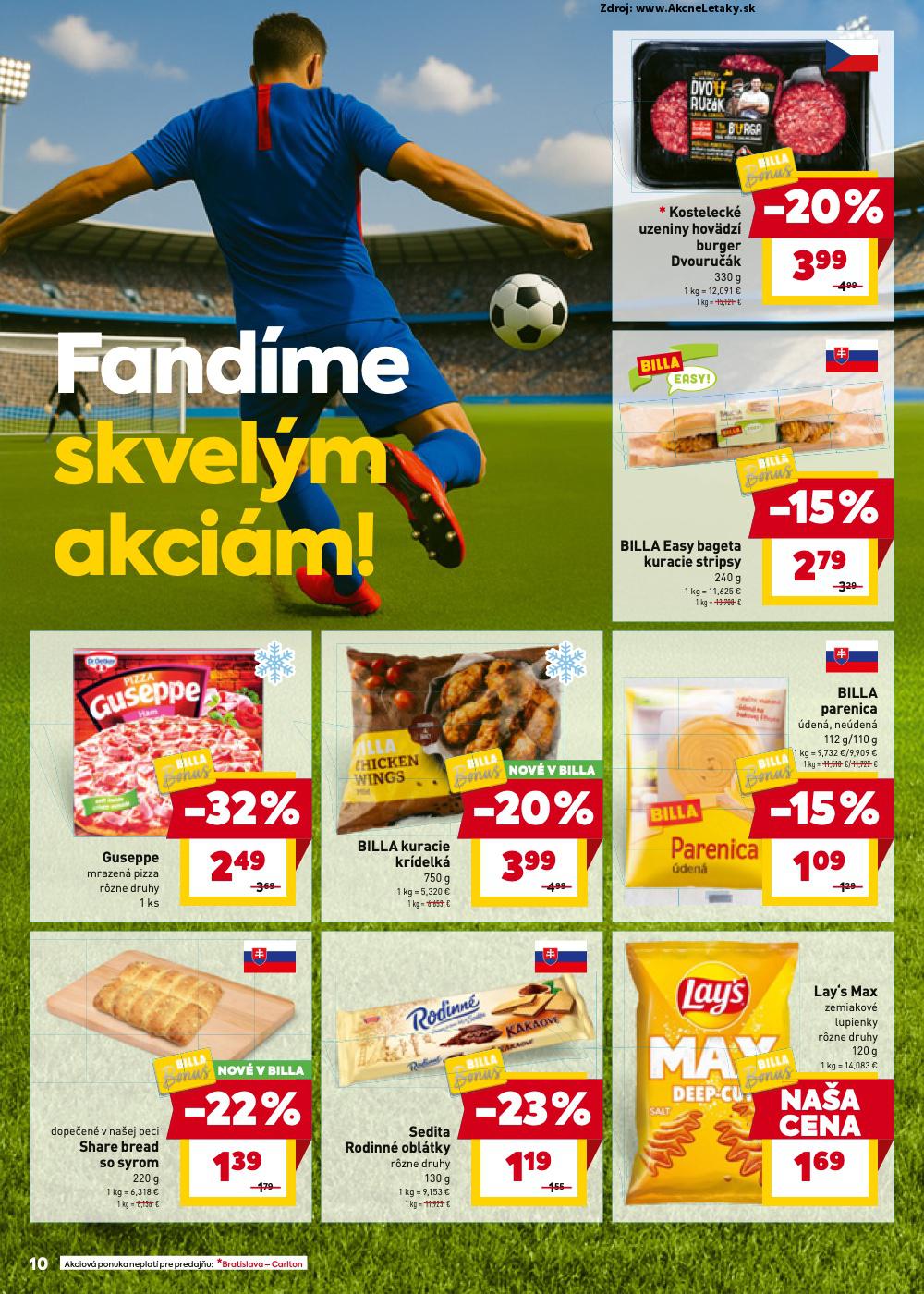 Leták Billa (18. 6. - 24. 6. 2025) - strana 10 z 28